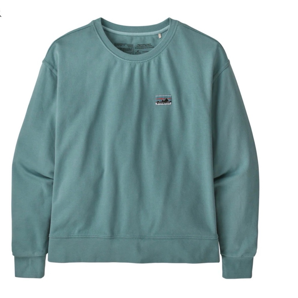 Patagonia Women's Regenerative Organic Pilot Cotton Crewneck Sweatshirt Size XL